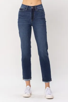 Veronica Judy Blue High Waist Boyfriend Jeans