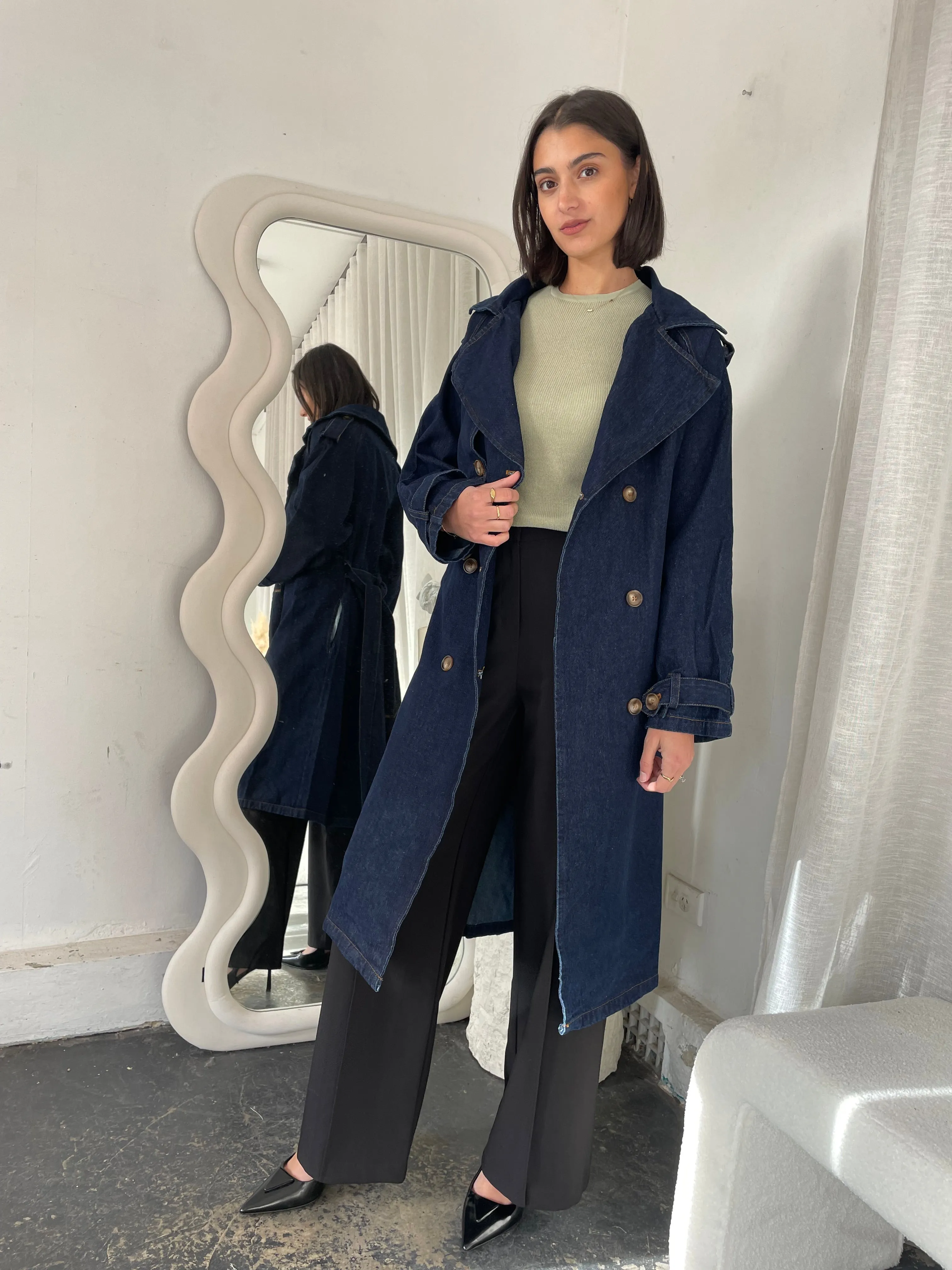 Victoria Denim Coat