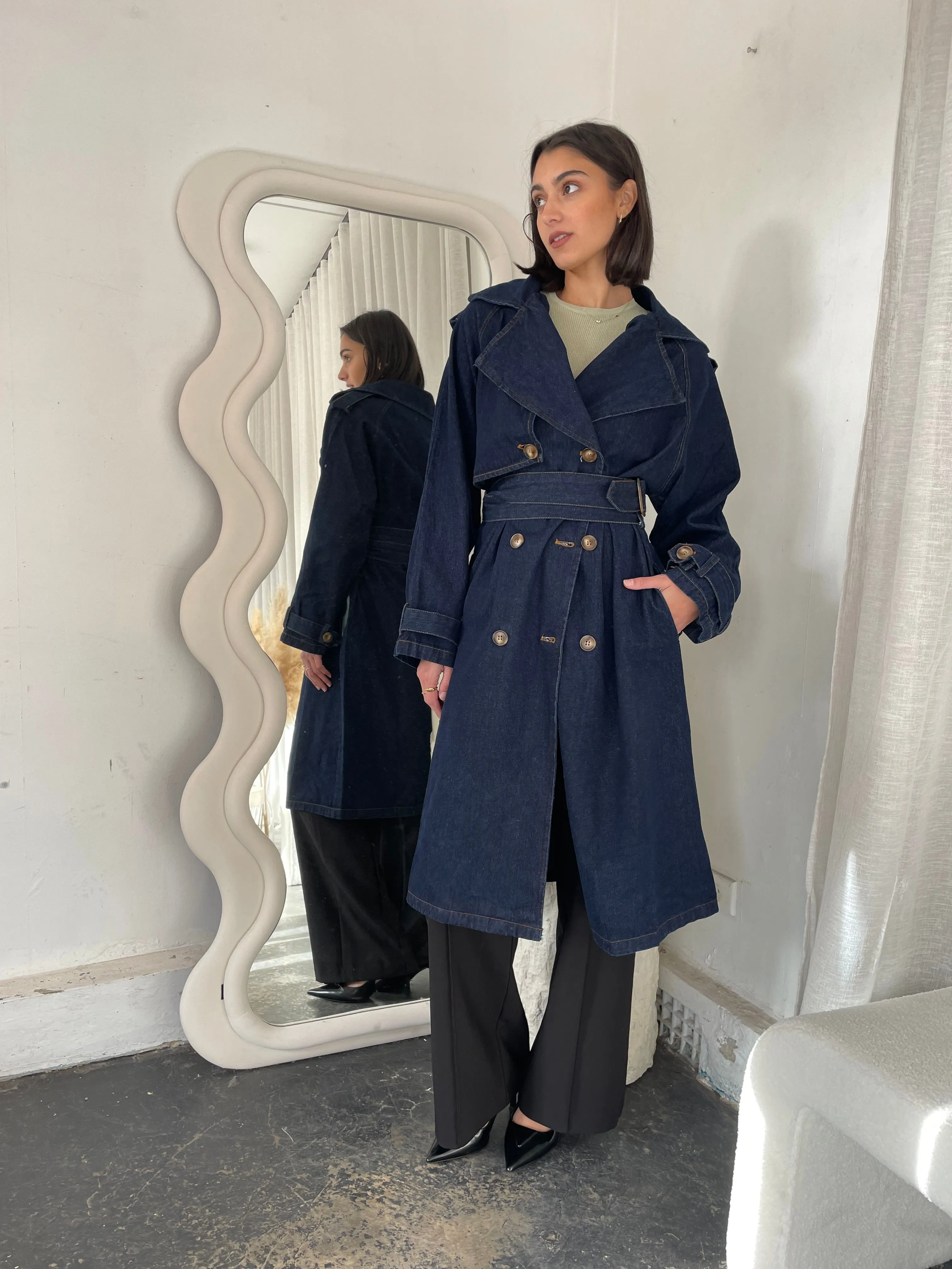 Victoria Denim Coat