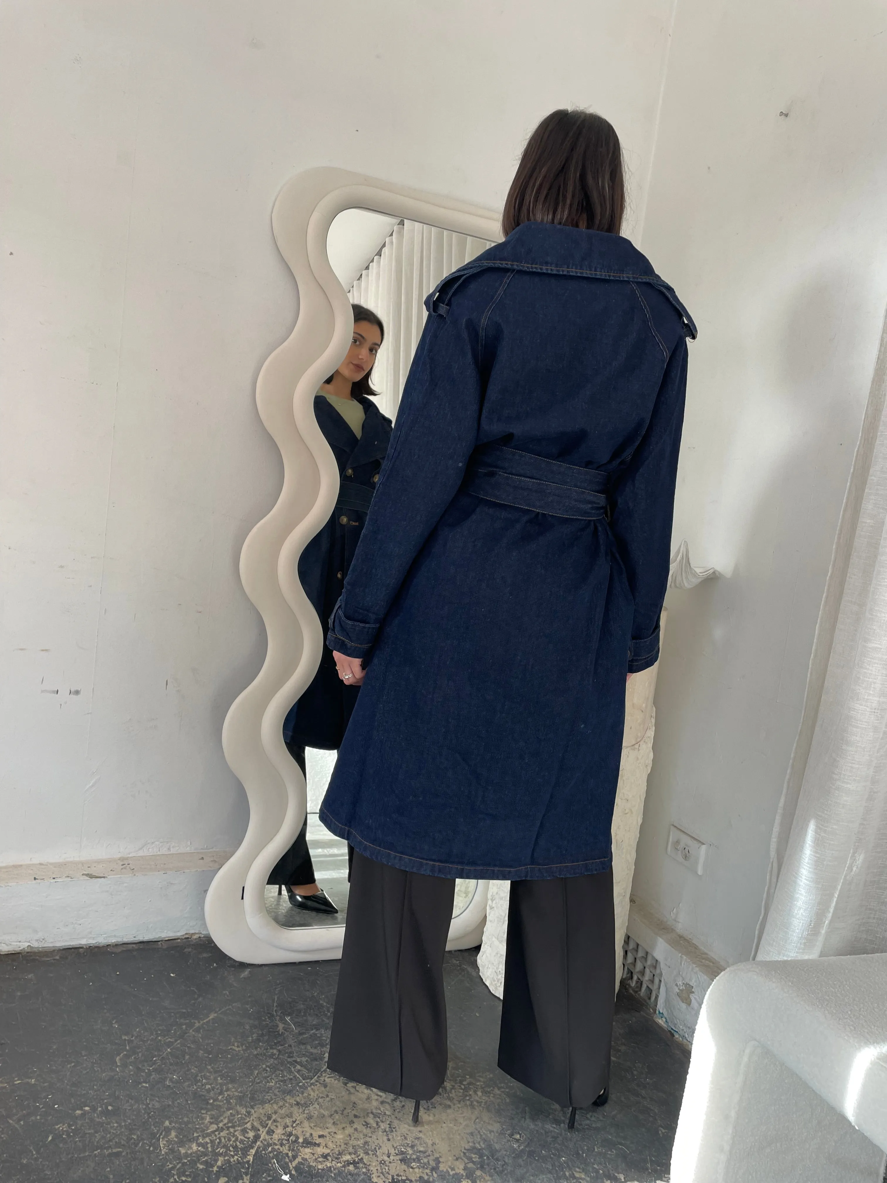 Victoria Denim Coat