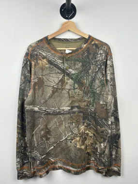Vintage Real Tree Camo Thermal Long Sleeve