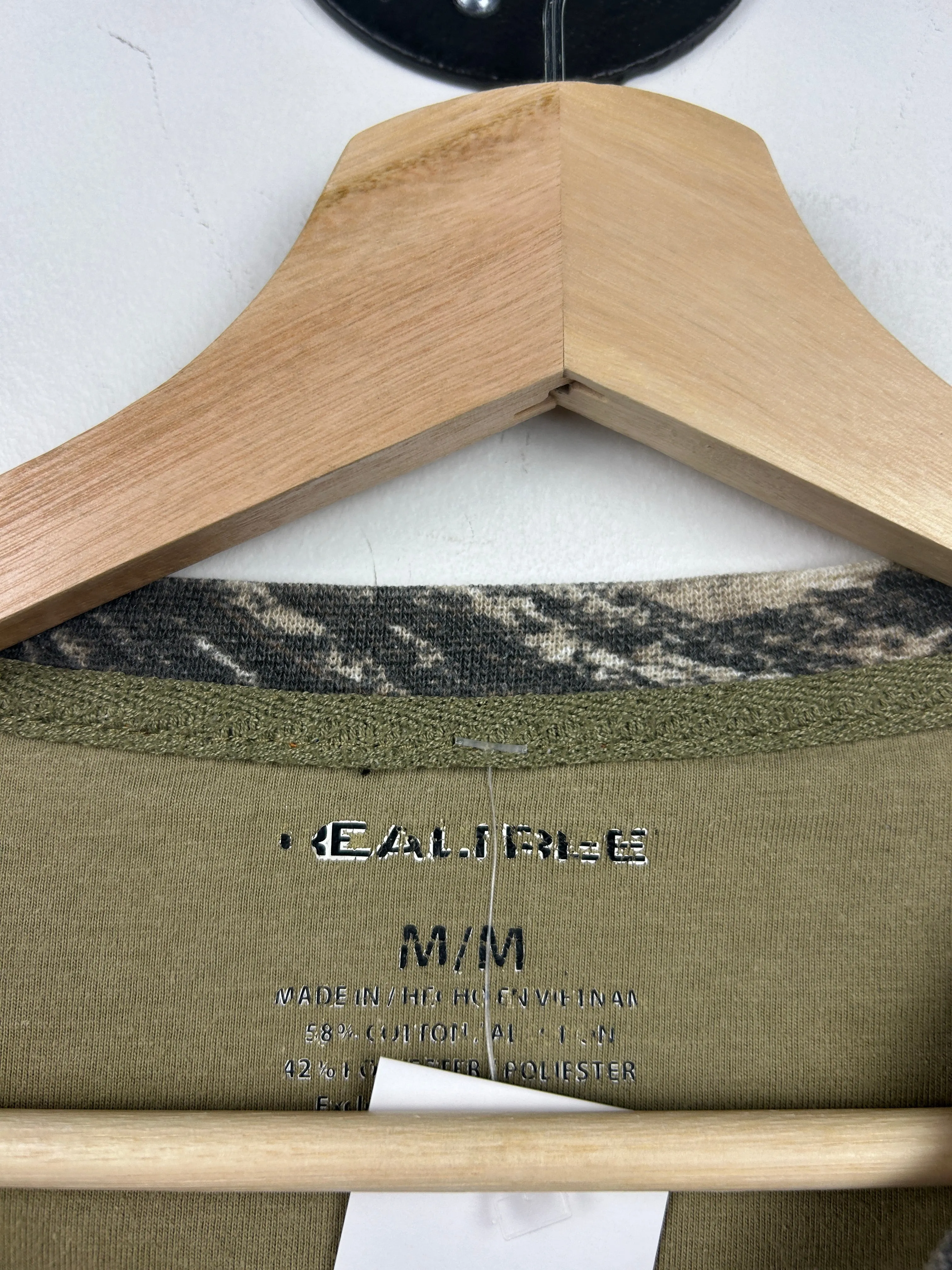 Vintage Real Tree Camo Thermal Long Sleeve