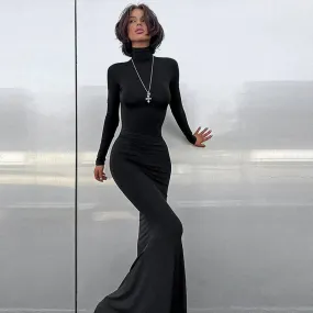 Vvsha Kaylin Long Sleeve Maxi Dress
