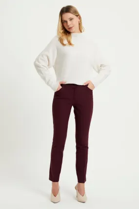 ZRF Women High Waist Pants - Mauve - Avondale