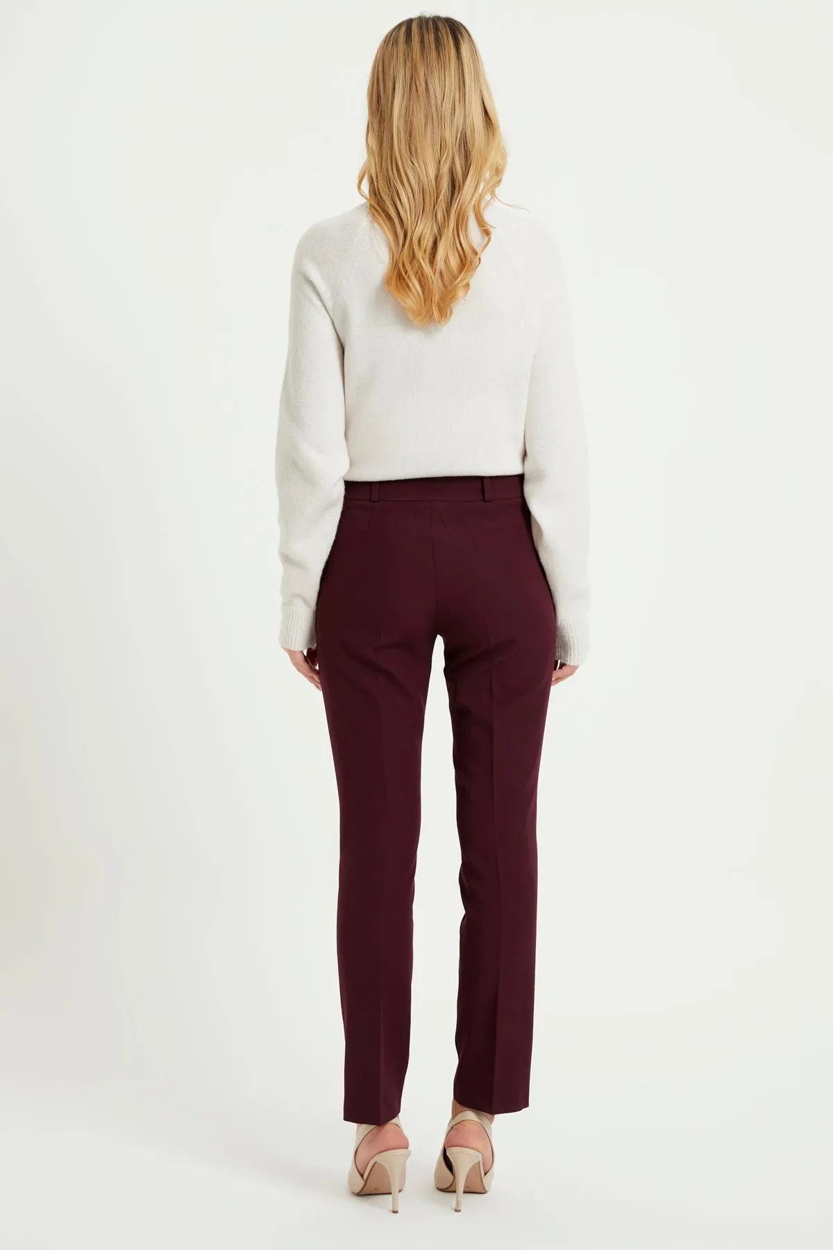 ZRF Women High Waist Pants - Mauve - Avondale