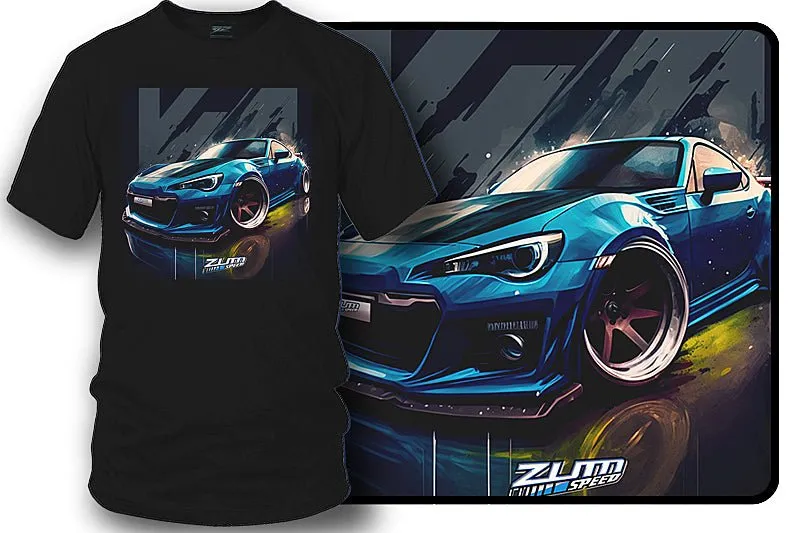 Zum Speed Blue BRZ Shirt, ae86 Shirt, BRZ Shirt, Fast Furious ae86, JDM Shirt, Tuner car Shirt
